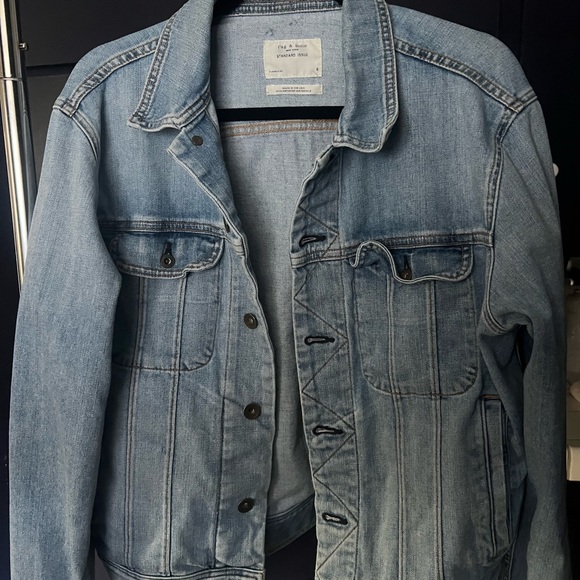 Rag and Bone classic fit Jean jacket. Size S - Picture 2 of 3